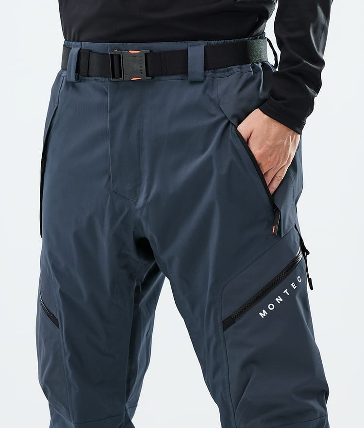 Montec Apoc Snowboard Pants Men Metal Blue, Image 4 of 5