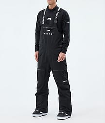 Montec Arch Pantaloni Snowboard Uomo Black