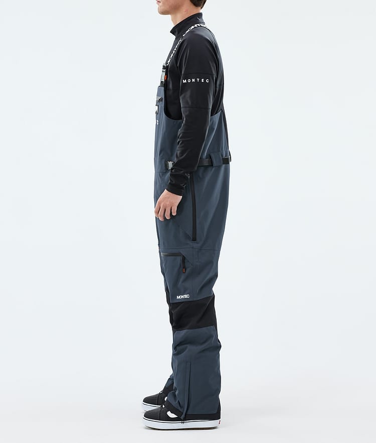Montec Arch Snowboard Pants Men Metal Blue/Black, Image 2 of 6