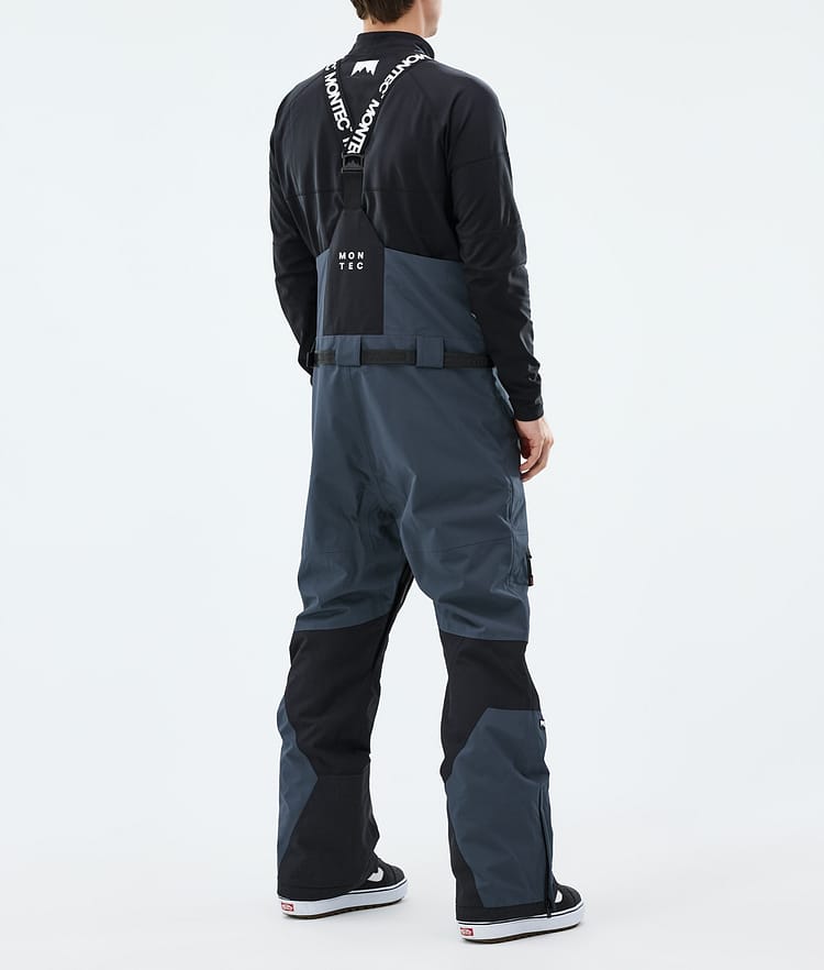 Montec Arch Snowboard Pants Men Metal Blue/Black, Image 3 of 6