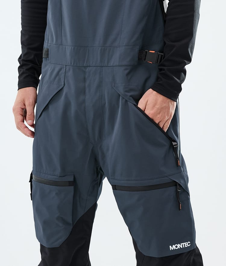 Montec Arch Snowboard Pants Men Metal Blue/Black, Image 4 of 6