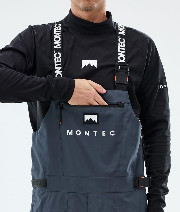 Montec Arch Ski Pants Men Metal Blue/Black, Image 5 of 6