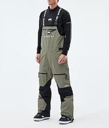 Montec Arch Pantaloni Snowboard Uomo Greenish/Black