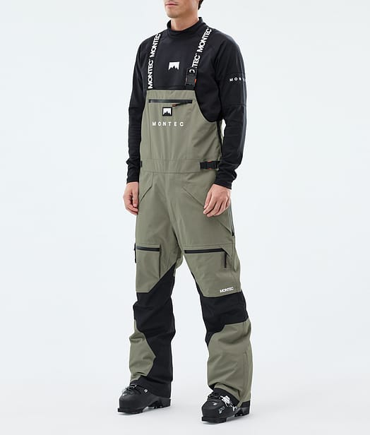 Montec Arch Pantalon de Ski Homme Greenish/Black