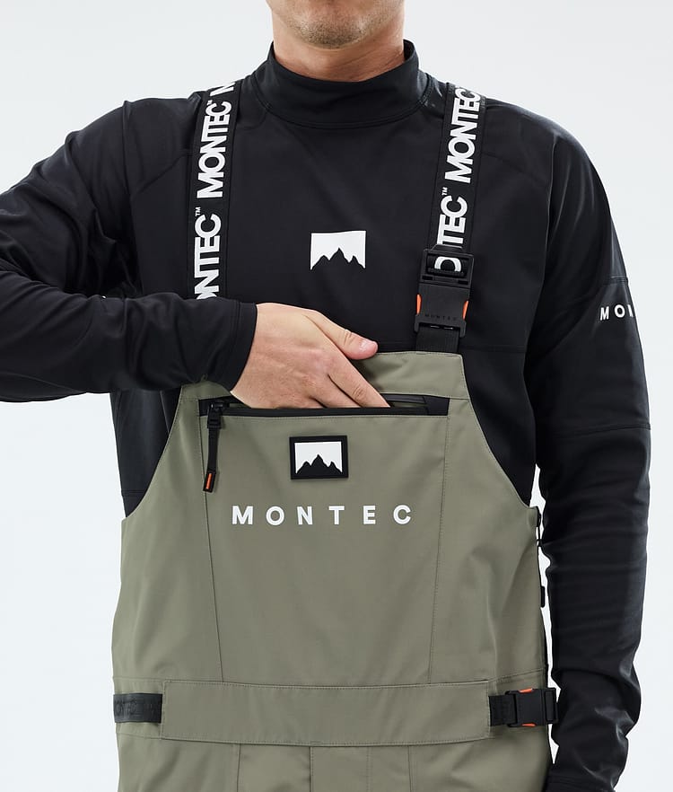 Montec Arch Snowboard Broek Heren Greenish/Black, Afbeelding 5 van 6