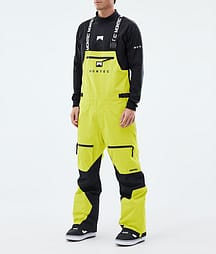 Montec Arch Pantaloni Snowboard Uomo Bright Yellow/Black