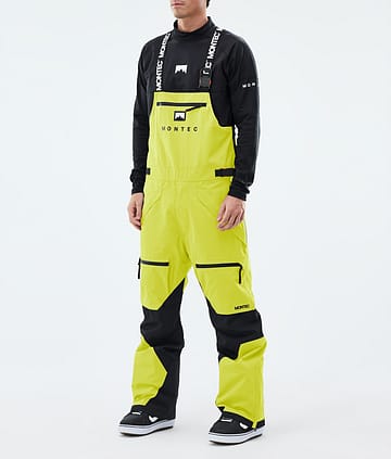Montec Arch Snowboard Pants Bright Yellow/Black