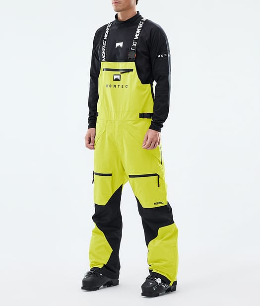 Montec Arch Skihose Herren Bright Yellow/Black
