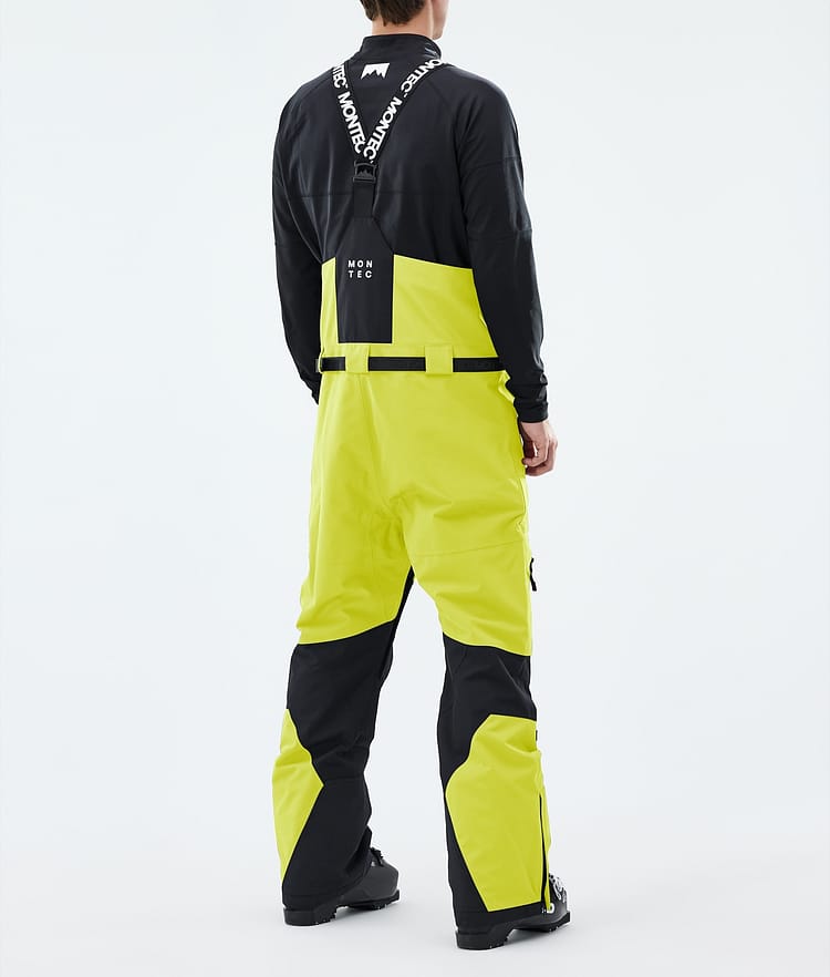 Montec Arch Spodnie Narciarskie Mężczyźni Bright Yellow/Black, Zdjęcie 3 z 6