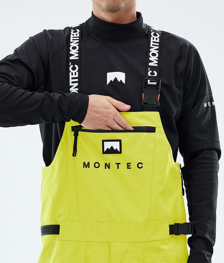 Montec Arch Snowboard Broek Heren Bright Yellow/Black, Afbeelding 5 van 6