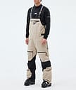 Montec Arch Pantaloni Sci Uomo Sand/Black