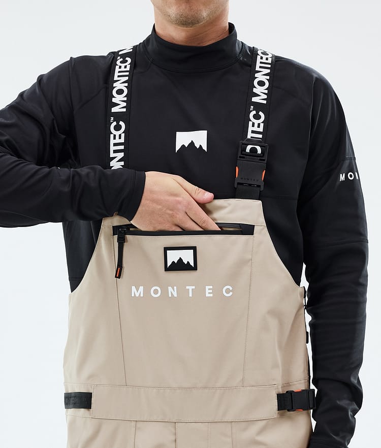 Montec Arch Snowboard Broek Heren Sand/Black, Afbeelding 5 van 6