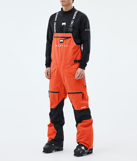 Montec Arch Pantaloni Sci Uomo Orange/Black