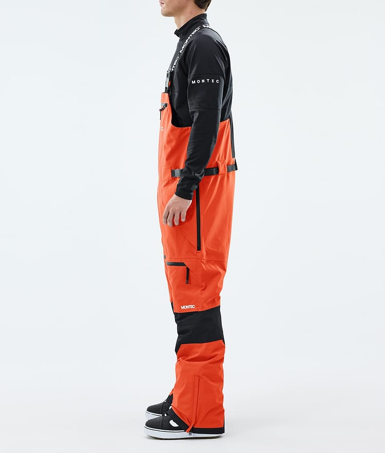 Montec Arch Kalhoty na Snowboard Pánské Orange/Black, Obrázek 2 z 6