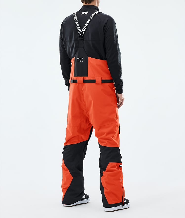 Montec Arch Kalhoty na Snowboard Pánské Orange/Black, Obrázek 3 z 6