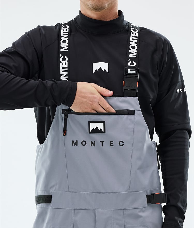 Montec Arch Snowboard Pants Men Soft Blue/Black, Image 5 of 6