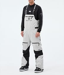 Montec Arch Pantaloni Snowboard Uomo Light Grey/Black