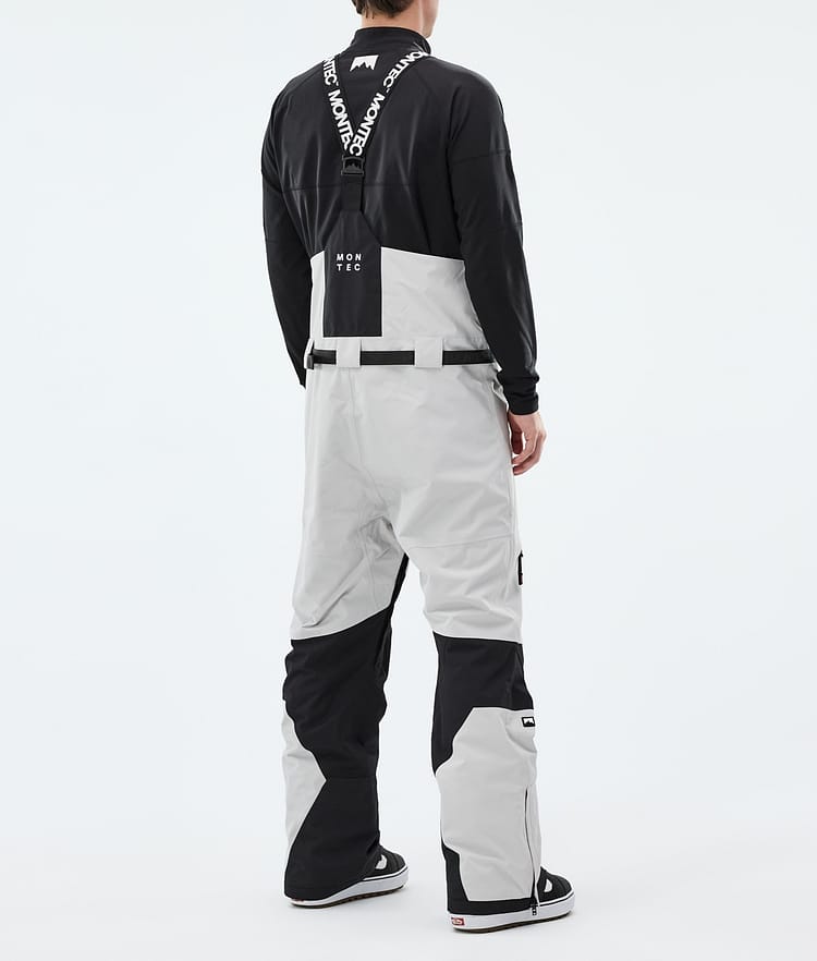 Montec Arch Pantaloni Snowboard Uomo Light Grey/Black, Image 3 of 6