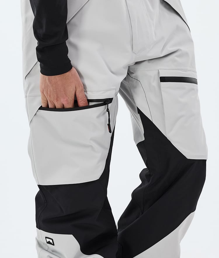 Montec Arch Pantaloni Snowboard Uomo Light Grey/Black, Image 6 of 6