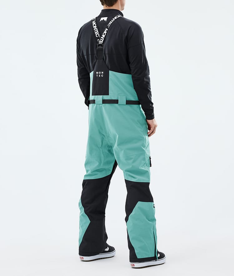 Montec Arch Snowboard Pants Men Turquoise/Black, Image 3 of 6