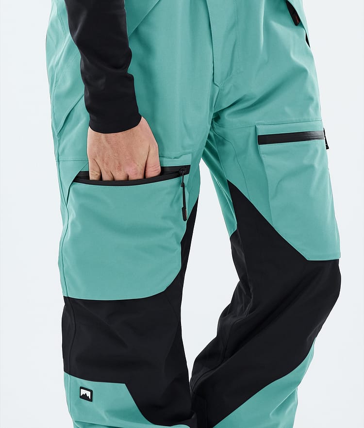 Montec Arch Snowboard Pants Men Turquoise/Black, Image 6 of 6