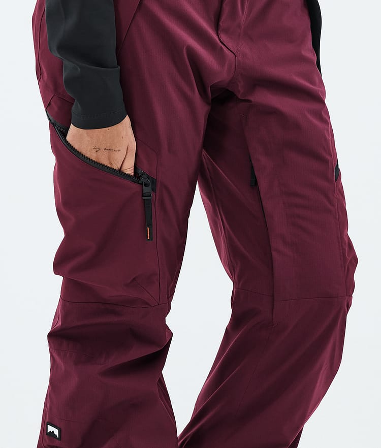 Montec Apoc W Snowboard Pants Women Burgundy, Image 6 of 6