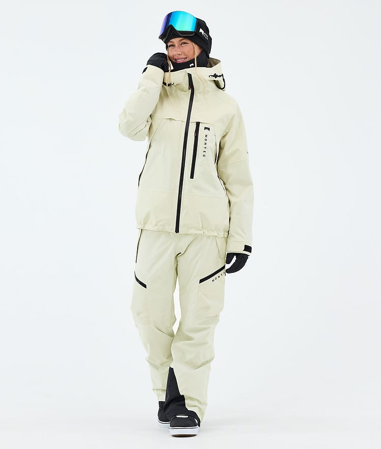 Montec Apoc W Snowboard Broek Dames Dirty White, Image 2 of 6