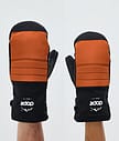 Dope Ace Snow Mittens Men Burned Orange