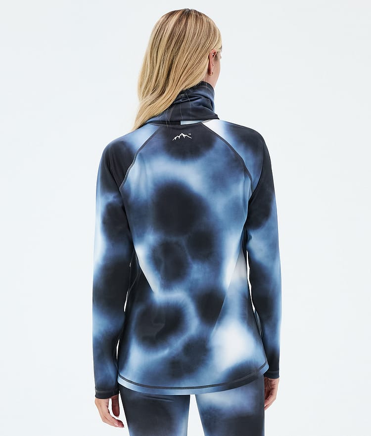 Dope Snuggle W Base Layer Top Women MMIX Dark Blue Tiedye, Image 5 of 7