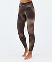 Dope Snuggle W Base Layer Pant Women MMIX Brown Tiedye