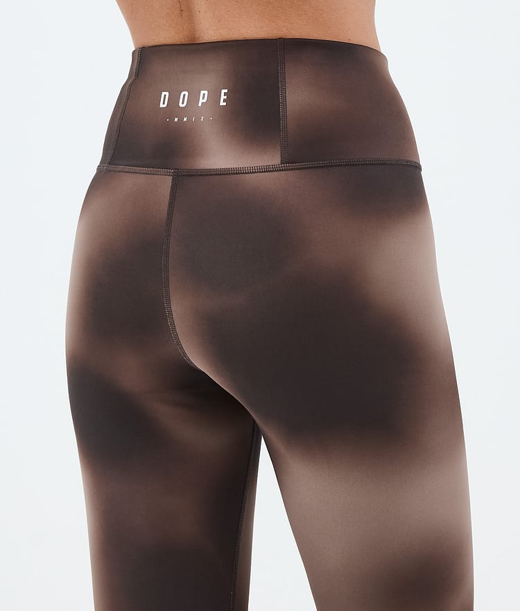 Dope Snuggle W Pantaloni Termici Donna MMIX Brown Tiedye, Image 6 of 7