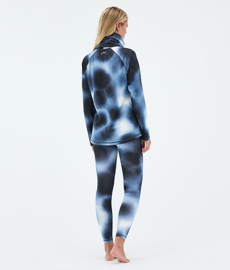Dope Snuggle W Base Layer Pant Women MMIX Dark Blue Tiedye, Image 4 of 7