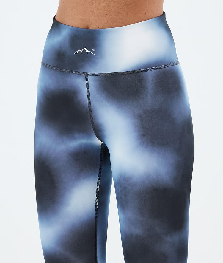Dope Snuggle W Base Layer Pant Women MMIX Dark Blue Tiedye, Image 5 of 7