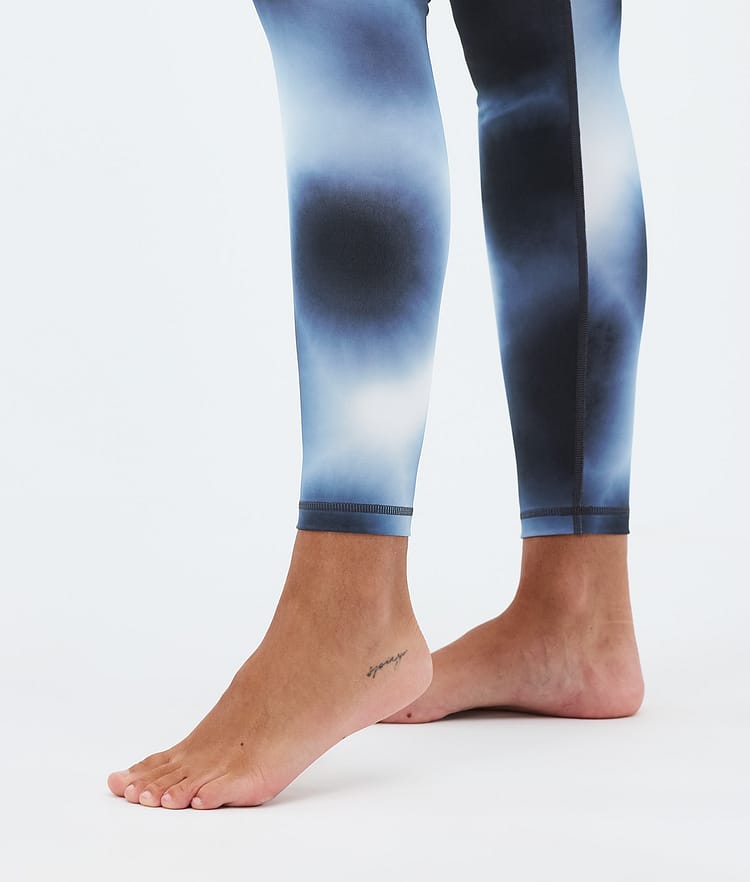Dope Snuggle W Base Layer Pant Women MMIX Dark Blue Tiedye, Image 7 of 7