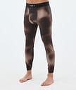 Dope Snuggle Pantalon thermique Homme MMIX Brown Tiedye