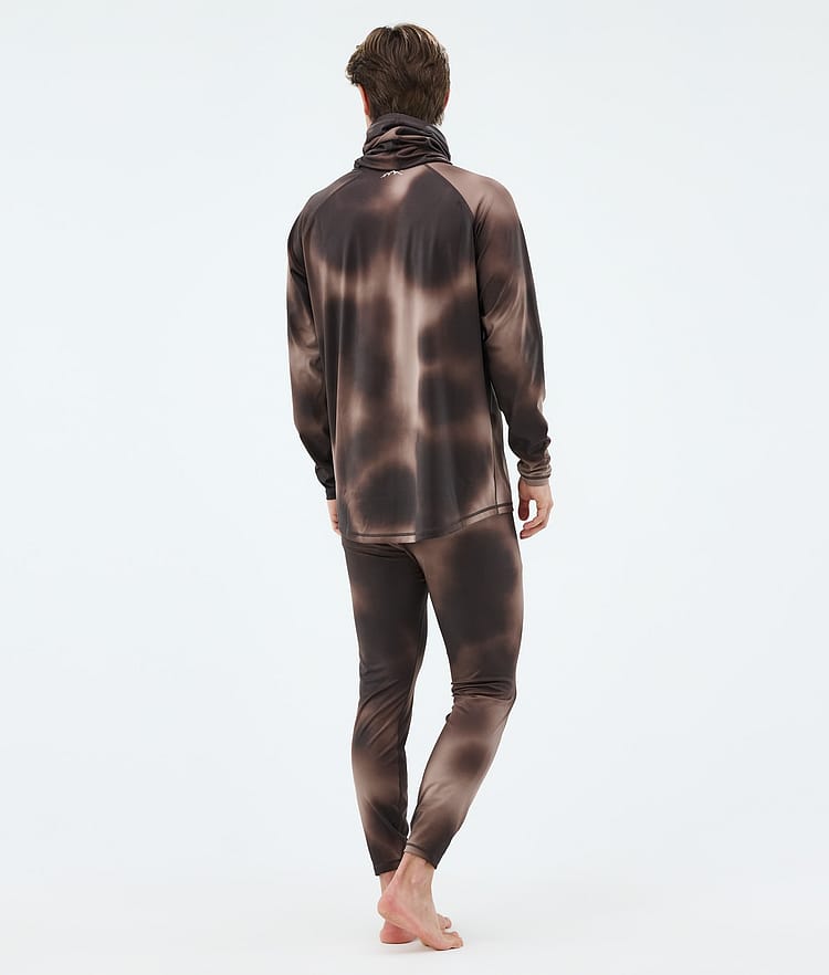 Dope Snuggle Basislaag Broek Heren MMIX Brown Tiedye, Image 4 of 7