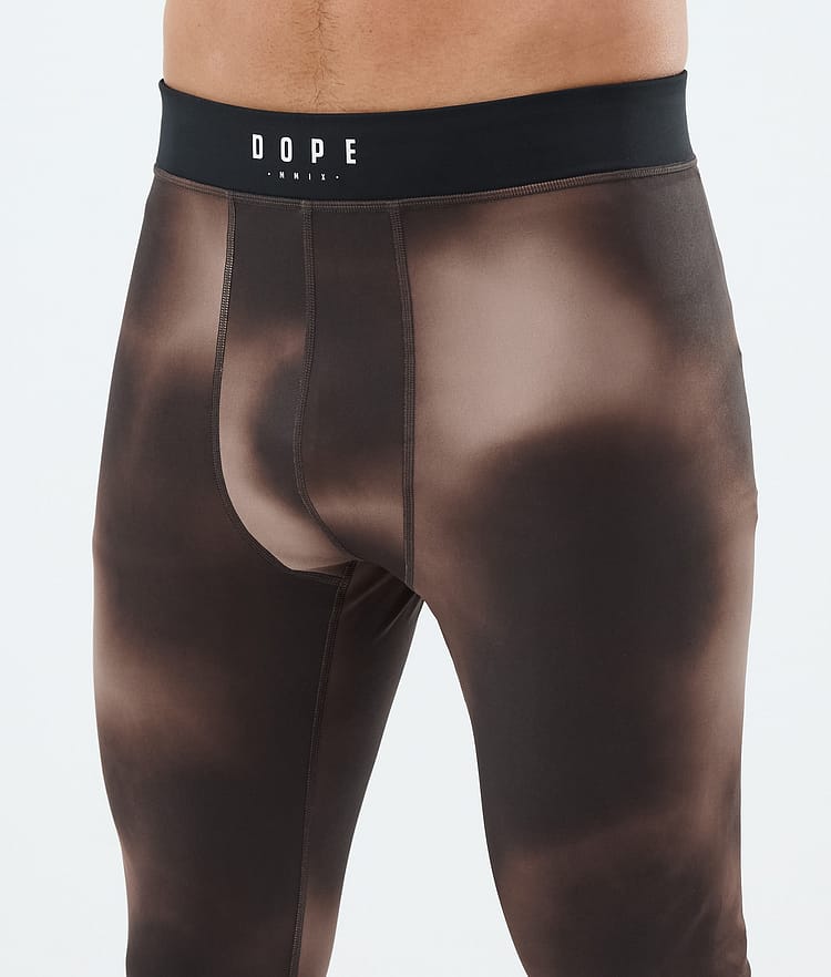 Dope Snuggle Basislaag Broek Heren MMIX Brown Tiedye, Image 5 of 7
