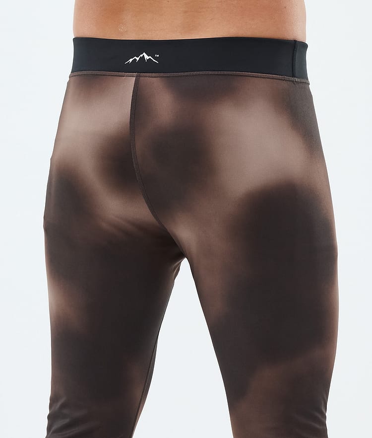Dope Snuggle Basislaag Broek Heren MMIX Brown Tiedye, Image 6 of 7