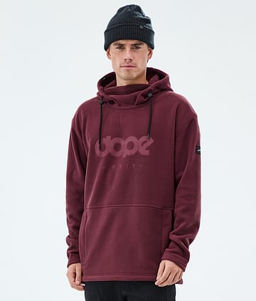 Dope Cozy II Fleece Hoodie Burgundy