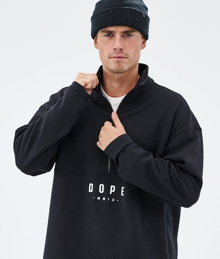 Dope Comfee Midlayer Pullover Herren Black, Image 2 of 5