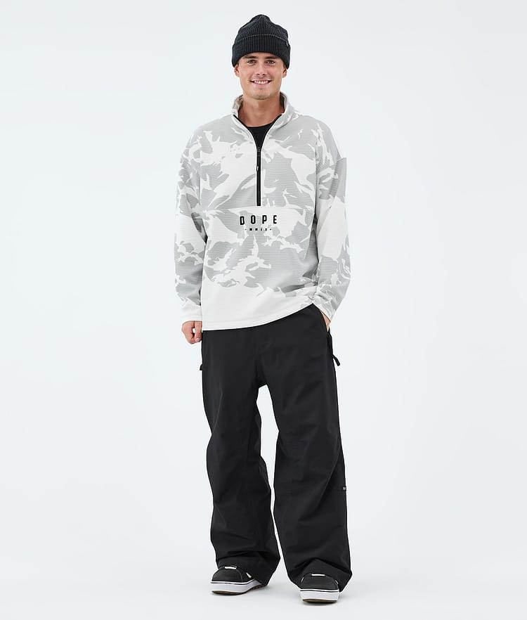 Dope Comfee Midlayer Pullover Herren Grey Camo, Image 3 of 5