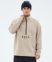 Dope Comfee Midlayer Pullover Herren Sand