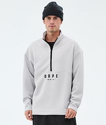 Dope Comfee Felpa Midlayer Uomo Light Grey