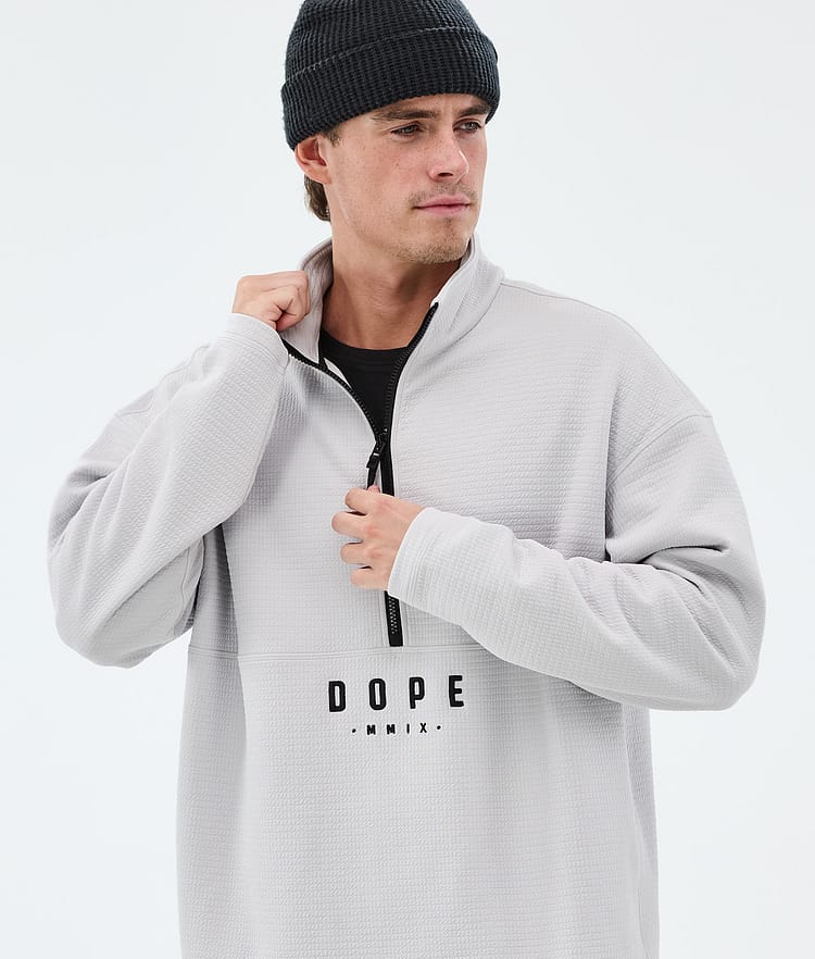 Dope Comfee Midlayer Pullover Herren Light Grey, Image 2 of 5