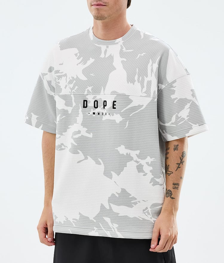 Dope Forge Midlayer T-shirt Heren Grey Camo, Image 2 of 6