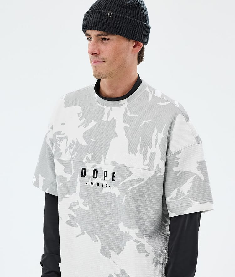 Dope Forge Midlayer T-shirt Heren Grey Camo, Image 3 of 6