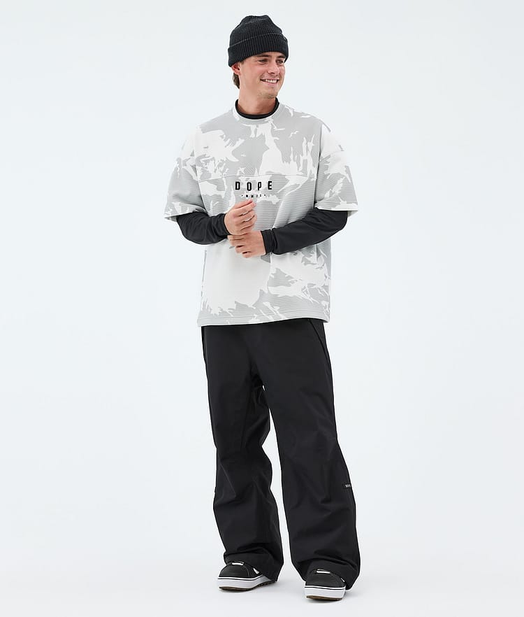 Dope Forge Midlayer T-shirt Heren Grey Camo, Image 4 of 6
