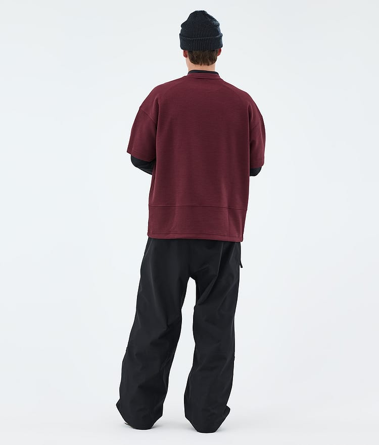 Dope Forge Midlayer T-shirt Heren Burgundy, Image 5 of 6