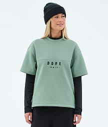 Dope Forge W Midlayer T-shirt Women Faded Green
