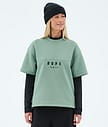Dope Forge W T-shirt Midlayer Femme Faded Green